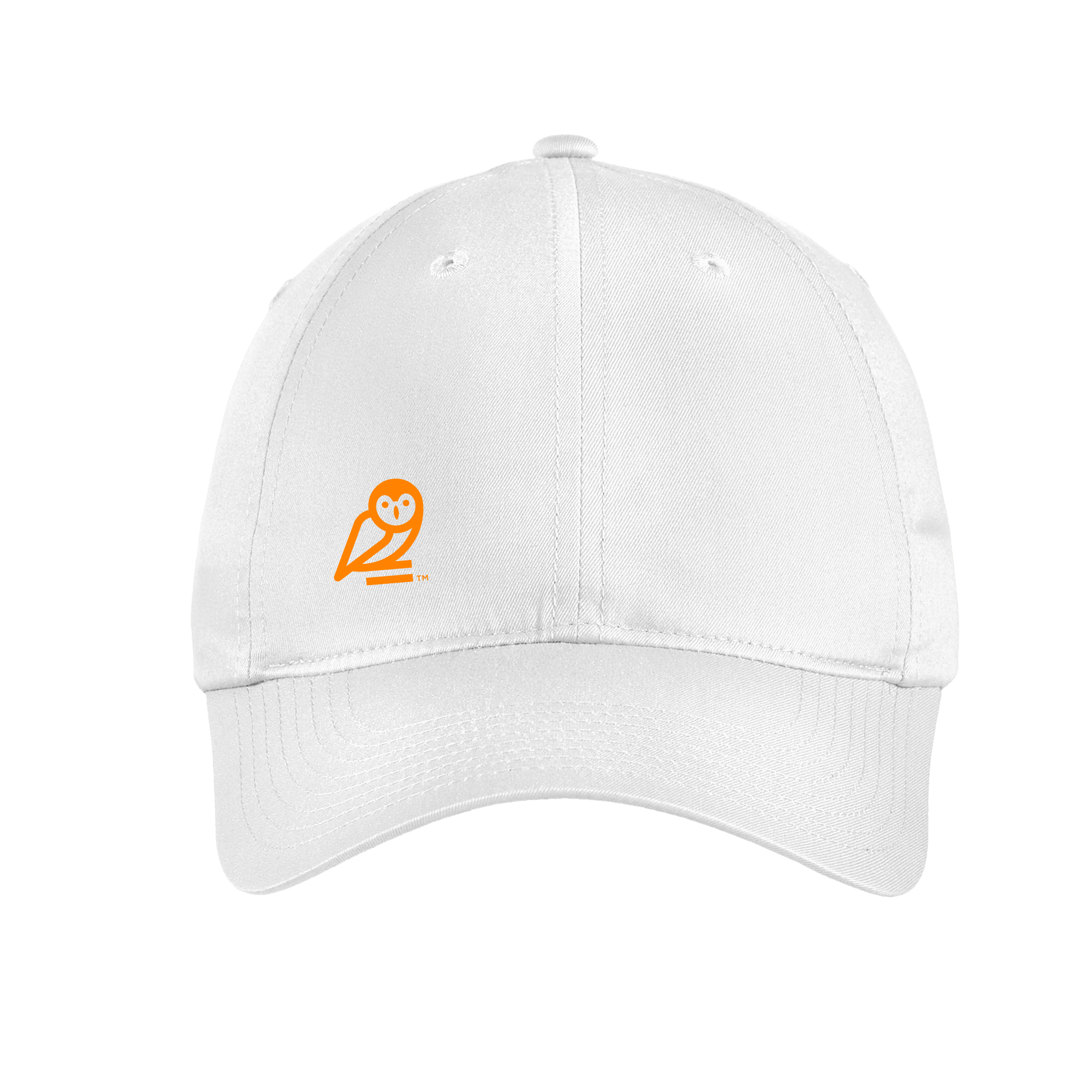 unstructured twill cap