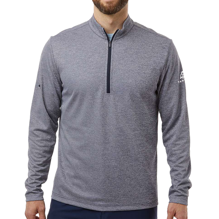 Adidas - Space Dyed Quarter-Zip Pullover