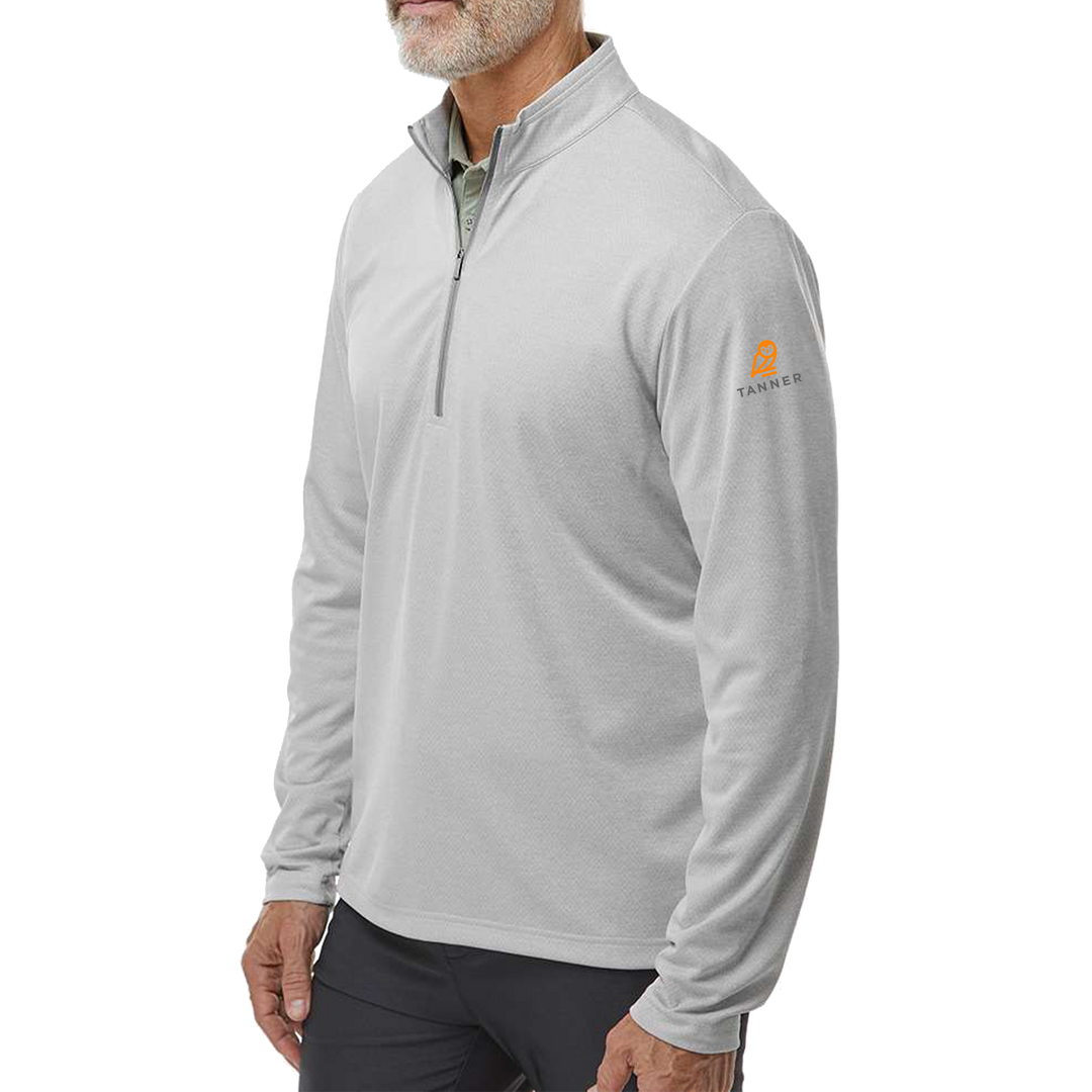 Adidas - Space Dyed Quarter-Zip Pullover