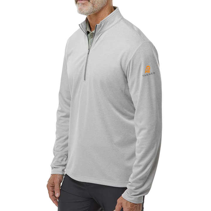 Adidas - Space Dyed Quarter-Zip Pullover