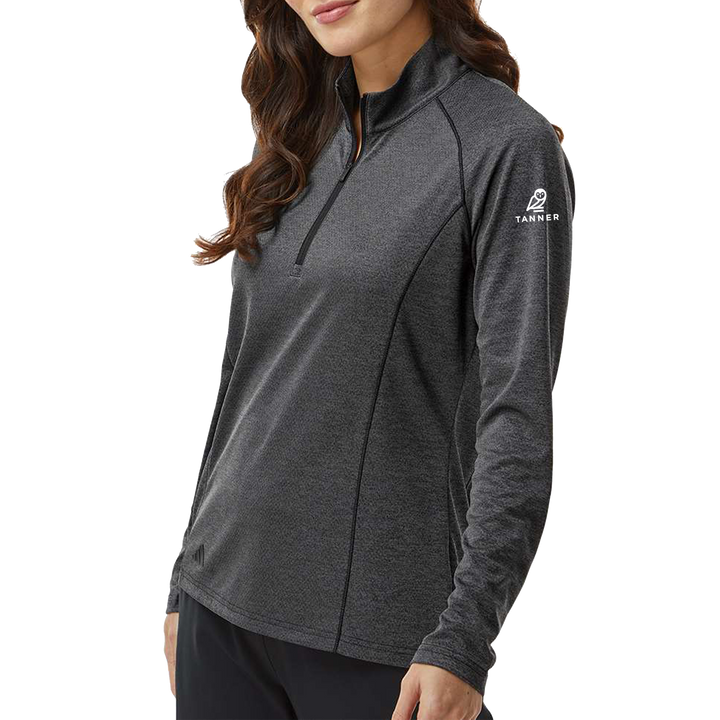 Adidas - Women's Space Dyed Quarter-Zip Pullover