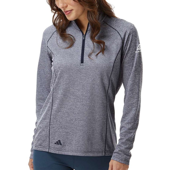 Adidas - Women's Space Dyed Quarter-Zip Pullover