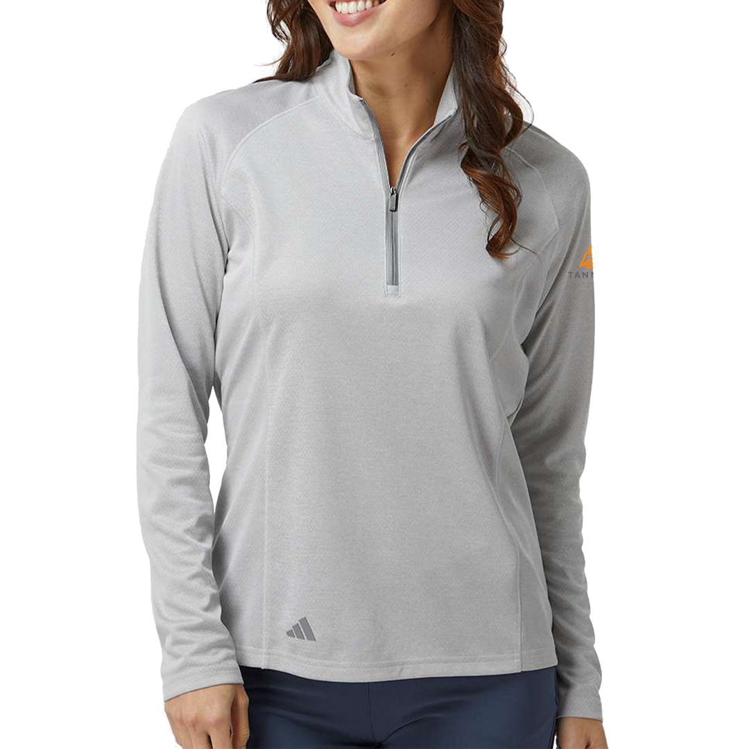 Adidas - Women's Space Dyed Quarter-Zip Pullover
