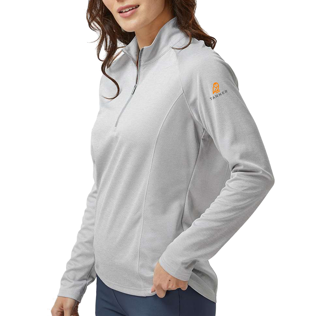 Adidas - Women's Space Dyed Quarter-Zip Pullover