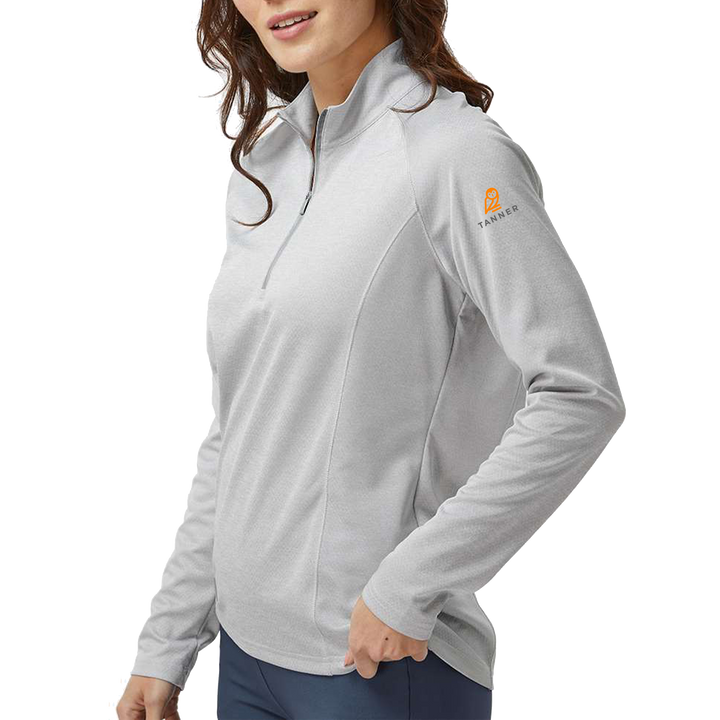 Adidas - Women's Space Dyed Quarter-Zip Pullover