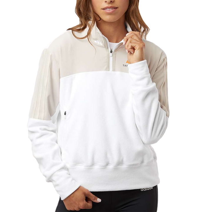 Adidas - Women's Fleece Quarter-Zip Pullover