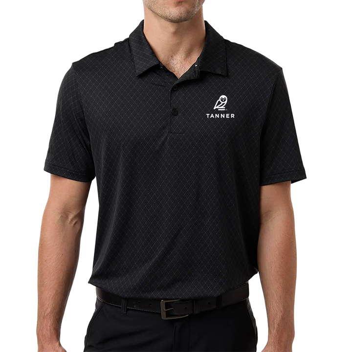 Adidas Men's 4-Way Stretch Printed Polo