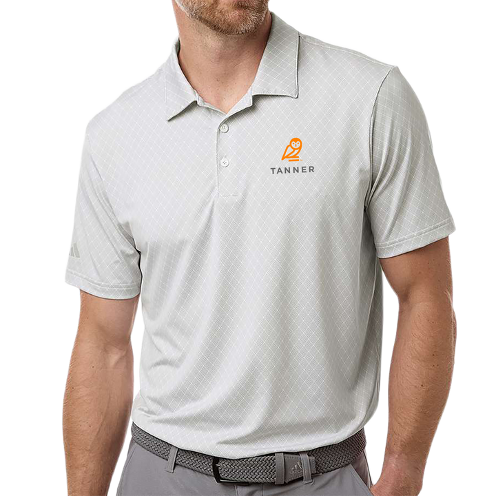 Adidas Men's 4-Way Stretch Printed Polo