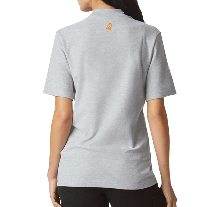 American Apparel - Pique Mockneck Tee