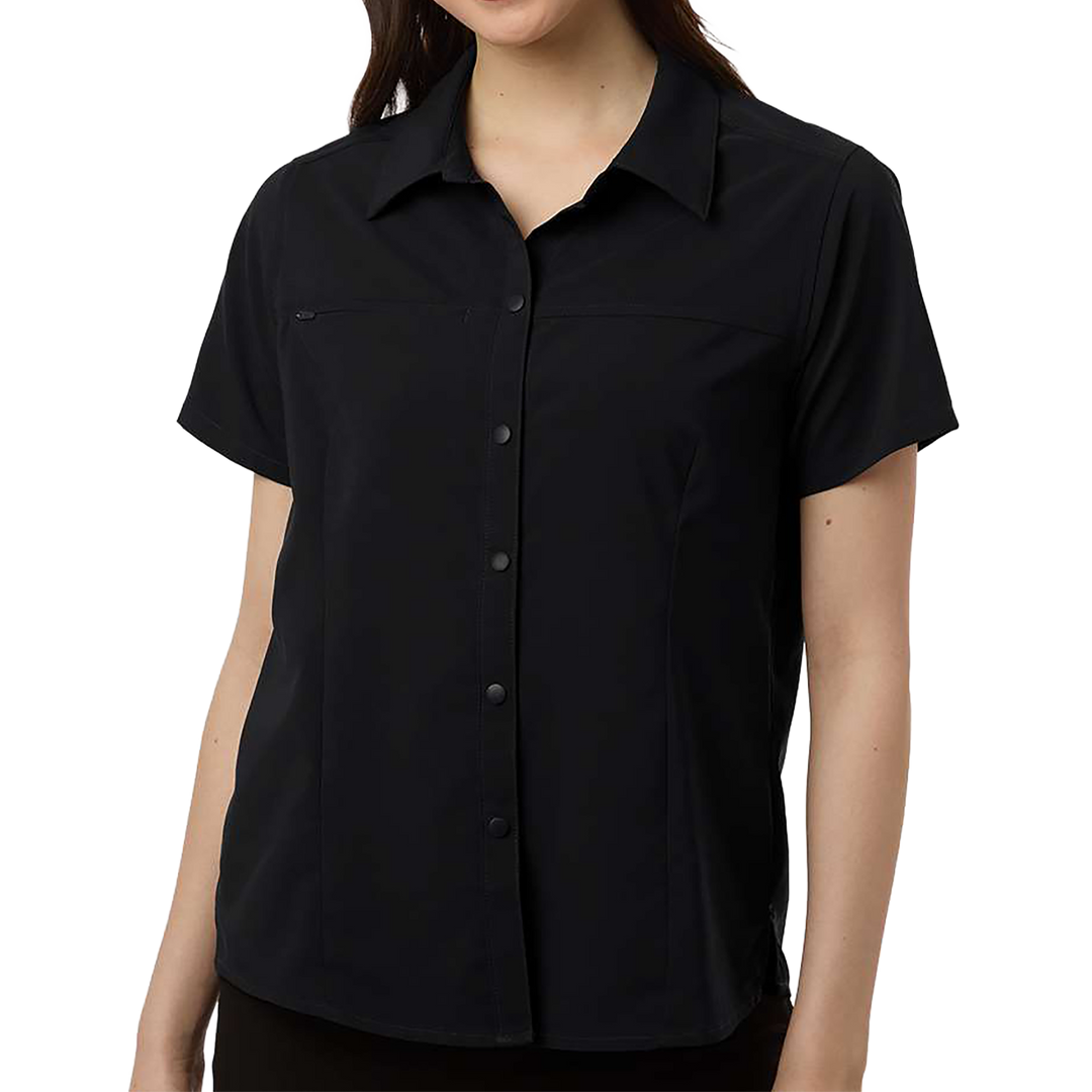 CORE365 Women's UltraUVP Shoreline Short Sleeve Staff Shirt