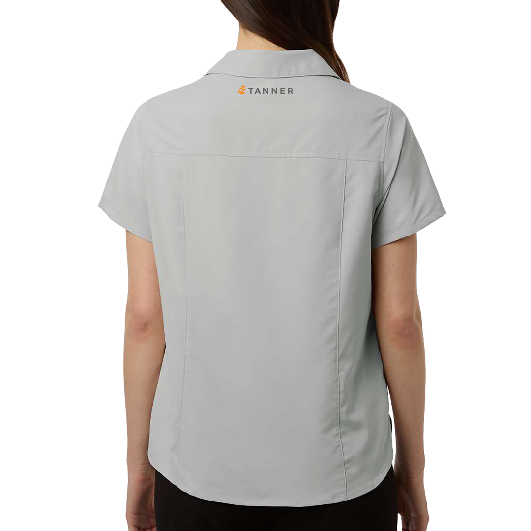 CORE365 Women's UltraUVP Shoreline Short Sleeve Staff Shirt