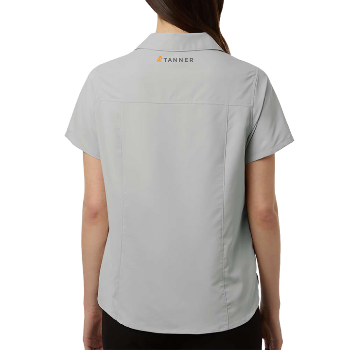 CORE365 Women's UltraUVP Shoreline Short Sleeve Staff Shirt