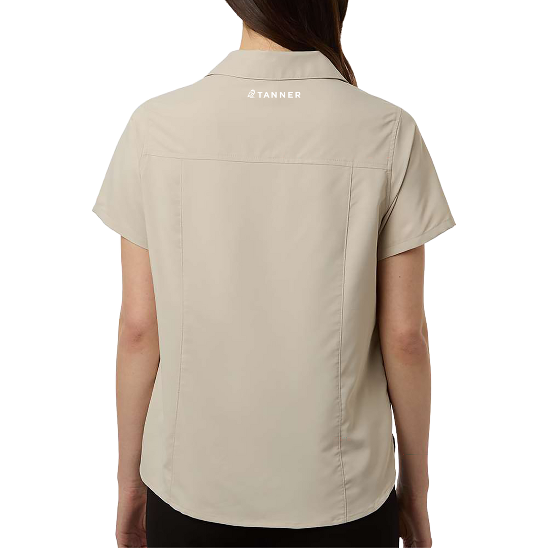 CORE365 Women's UltraUVP Shoreline Short Sleeve Staff Shirt