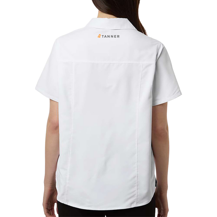 CORE365 Women's UltraUVP Shoreline Short Sleeve Staff Shirt