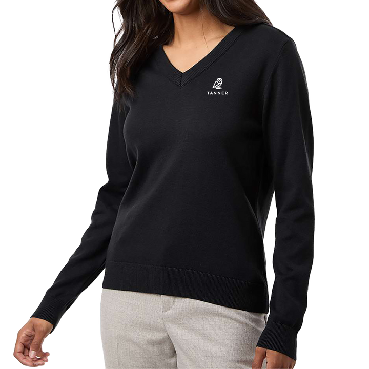 Devon & Jones Women's New Classics V-Neck Sweater