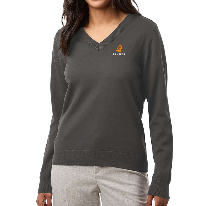 Devon & Jones Women's New Classics V-Neck Sweater