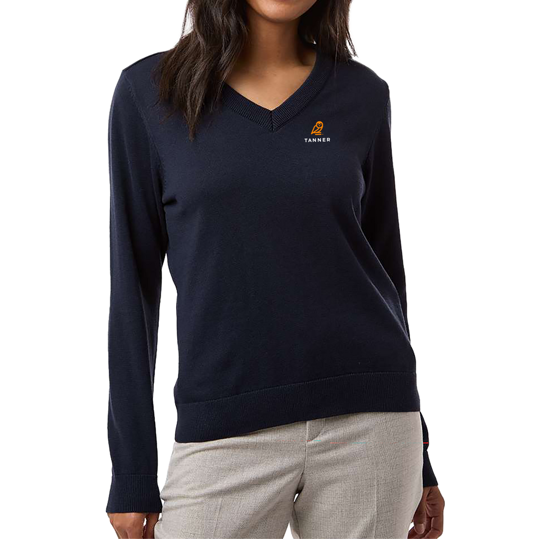 Devon & Jones Women's New Classics V-Neck Sweater