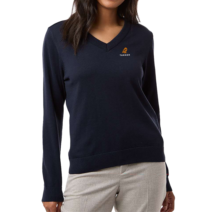 Devon & Jones Women's New Classics V-Neck Sweater