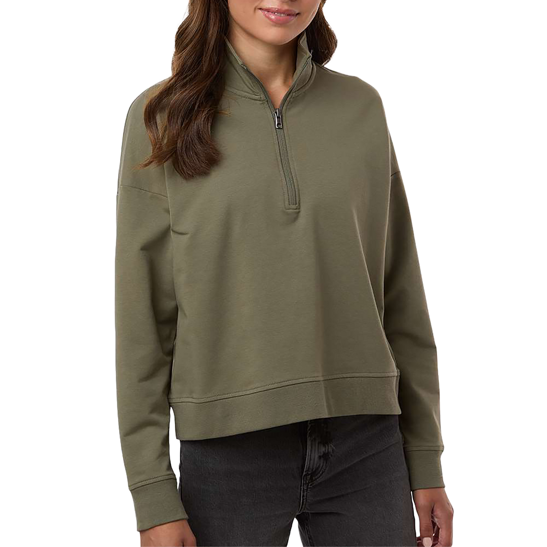 Independent Trading Co. Women's Perform Quarter-Zip Pullover