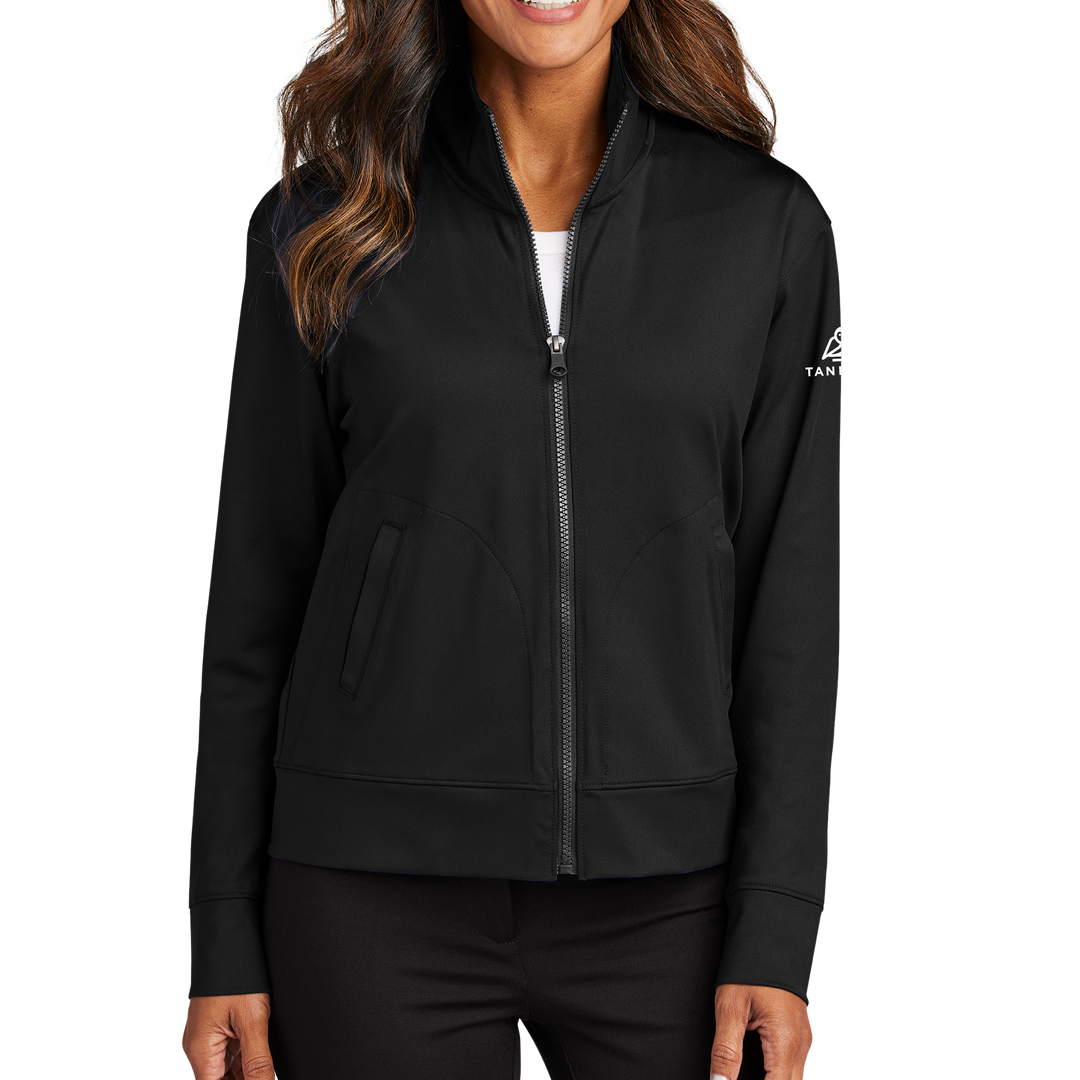 Port Authority® Women's C-FREE® Double Knit Full-Zip