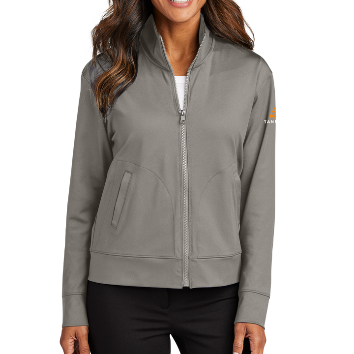 Port Authority® Women's C-FREE® Double Knit Full-Zip