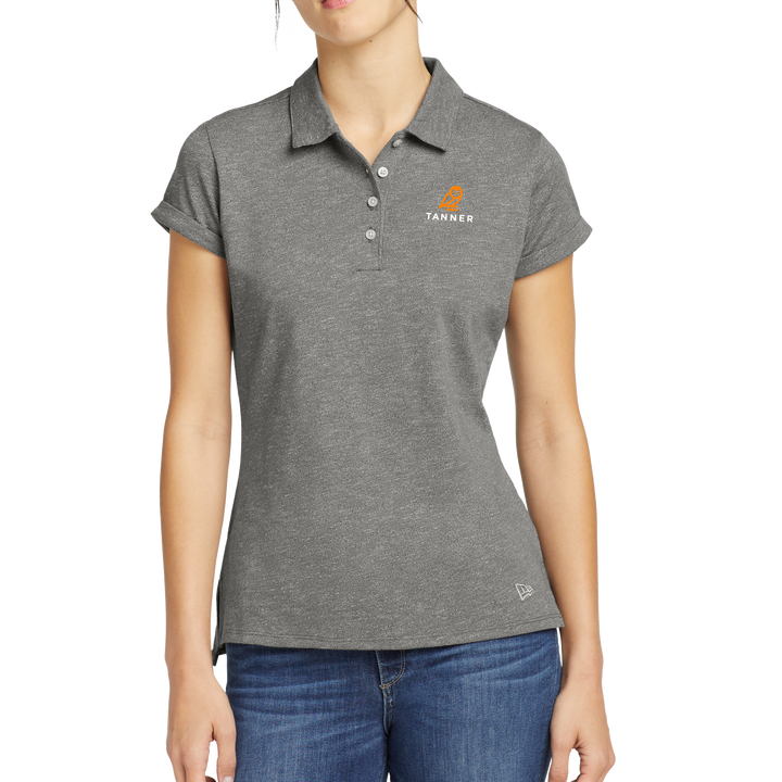 New Era® Women's Slub Twist Polo