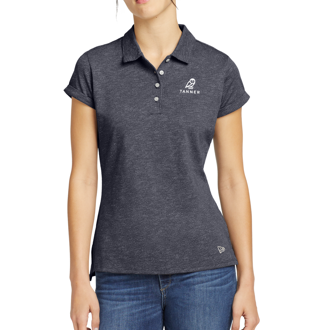 New Era® Women's Slub Twist Polo