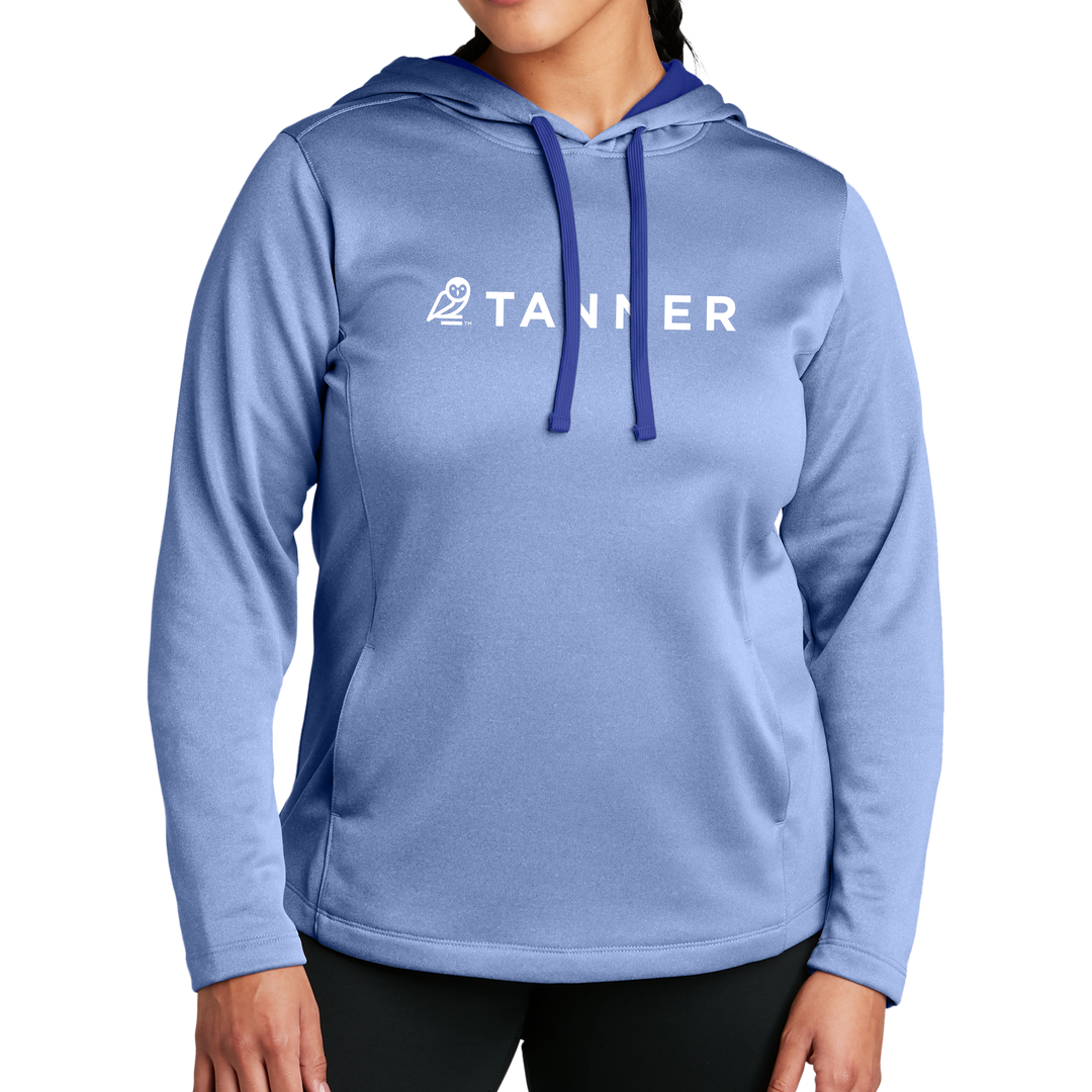 Sport-Tek ® PosiCharge ® Sport-Wick ® Heather Fleece Hooded Pullover