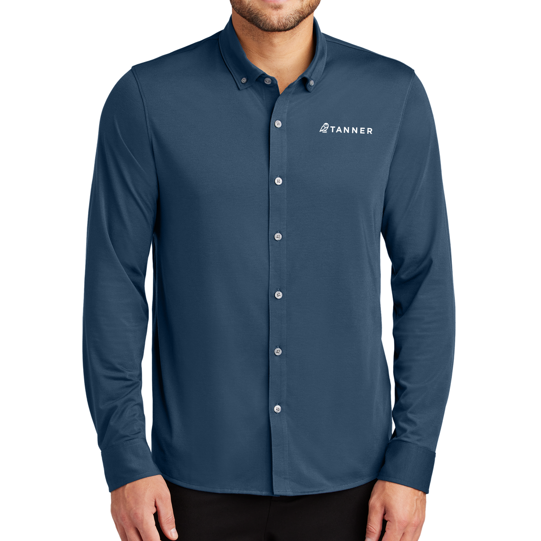 Mercer+Mettle® Stretch Jersey Long Sleeve Shirt