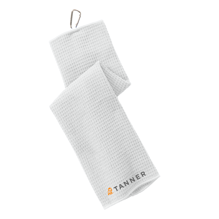 Port Authority® Waffle Microfiber Golf Towel