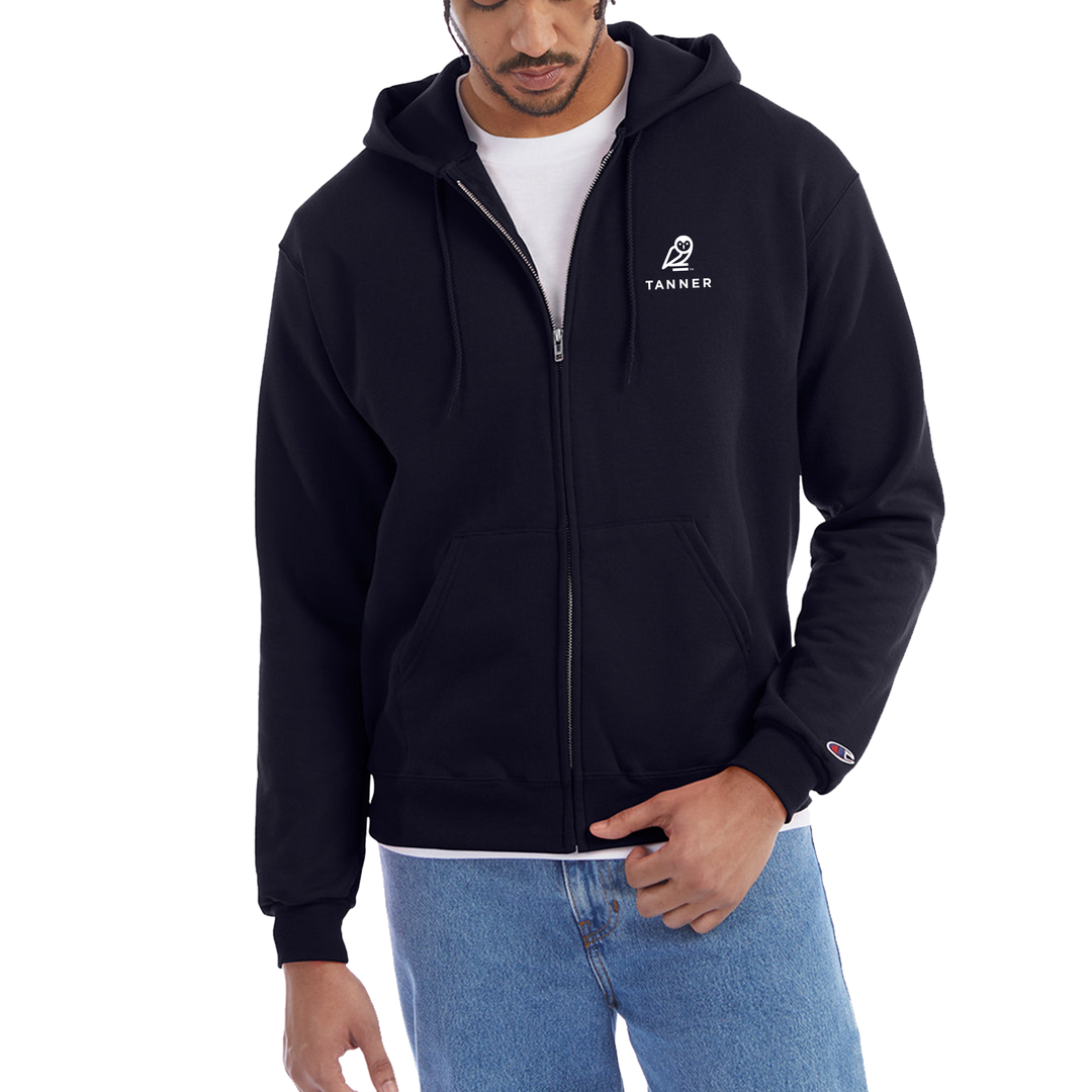 Champion Adult Powerblend® Full-Zip Hooded Sweatshirt