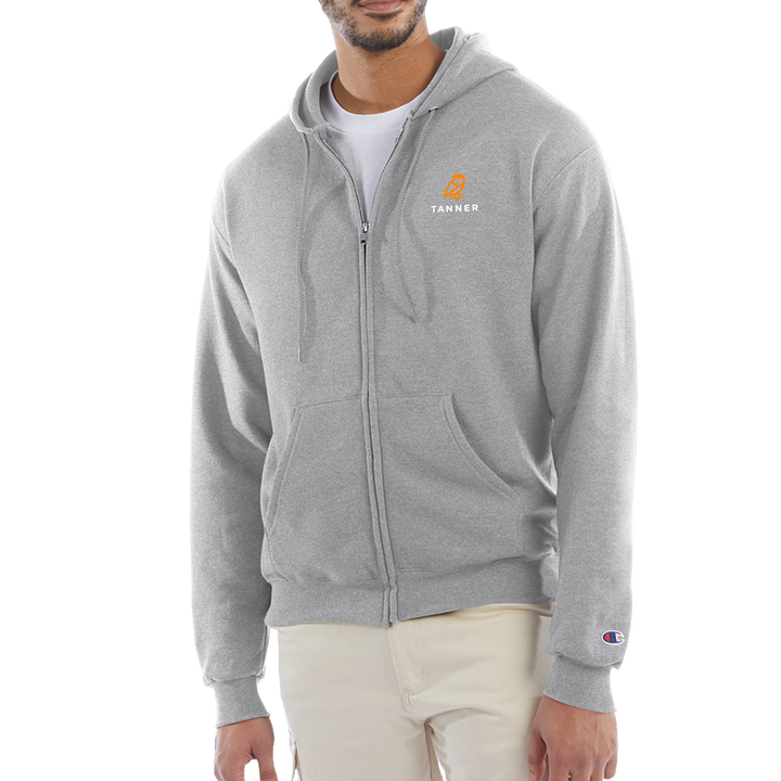 Champion Adult Powerblend® Full-Zip Hooded Sweatshirt