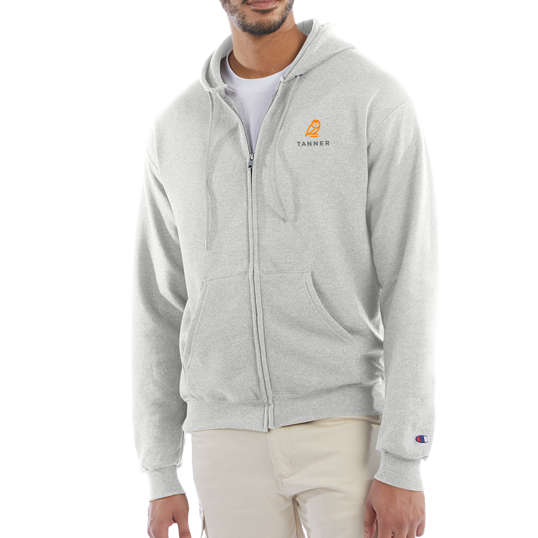 Champion Adult Powerblend® Full-Zip Hooded Sweatshirt