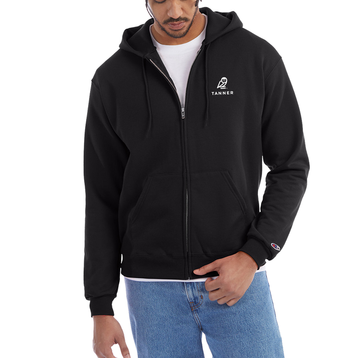 Champion Adult Powerblend® Full-Zip Hooded Sweatshirt