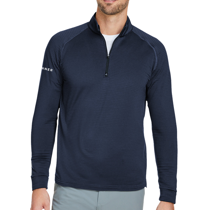 Swannies Golf Men's Lukas Lightweight Quarter-Zip